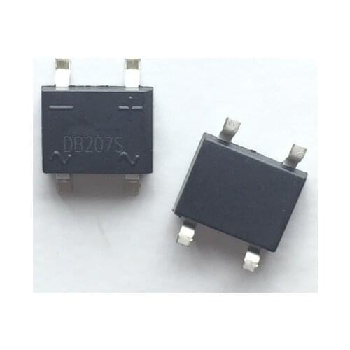20PCS/LOT DB207 DB207S 1000V 2A SOP-4 SMD SOP Bridge Rectifiers SMD SOP Bridge Rectifiers