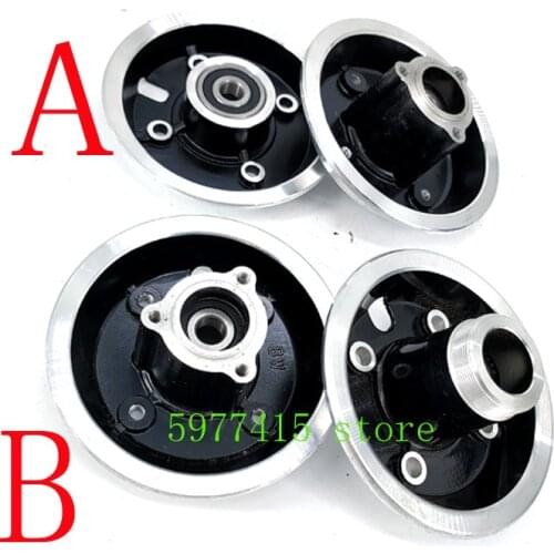 8-inch Disc Brake Hub For Electric Scooter Drift Car Tire 200x50 Inner And Outer Tires8" Electric Scooter Wheel with Brake Disc