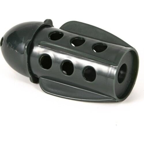 8 Pcs Fishing Pellet Feeder PE Plastic Bait Trap Cage Fishing Tackle Bait Accessories