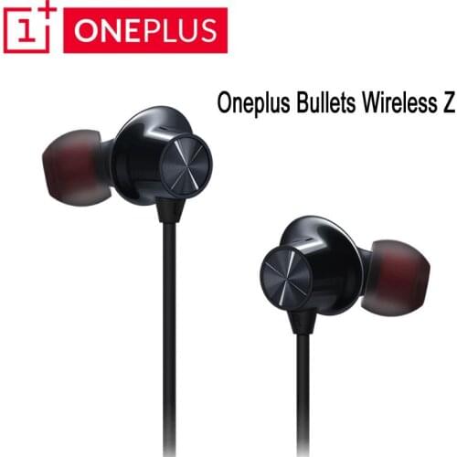 Original OnePlus Bullets Wireless Z Earphones Blutooth 5.0 Quck Switch Low Latency Mode For OnePlus 8 8 Pro 7t 7t Pro