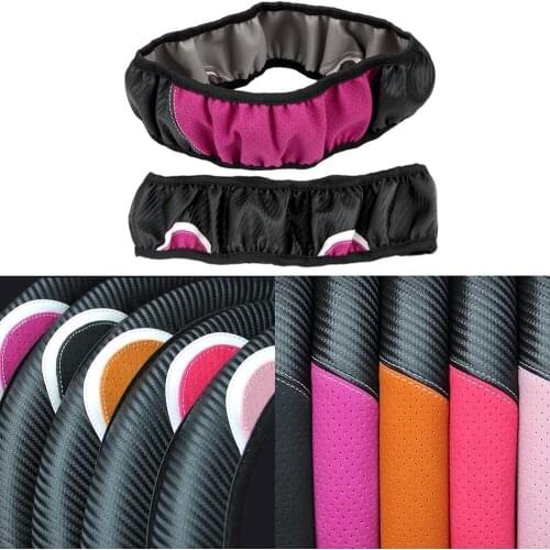 Steering Wheel Cover Car Steering-Wheel Handle Covers Car Accessories Car-styling Cute Cartoon Cat Ear Universal Auto Decoration