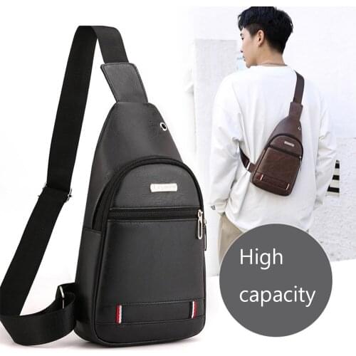 Business Men Chest Bag Travel Mobile Phone Storage Bag Waterproof Shoulder Bag Outdoor Leisure Sports Backpack