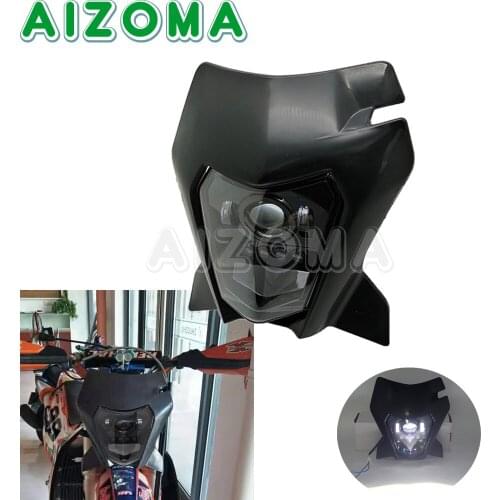 For FC FE TE TC FX LED Motorcycle Headlight Headlamp DRL High Low Beam Running Light 125 150 250 300 350 450 501