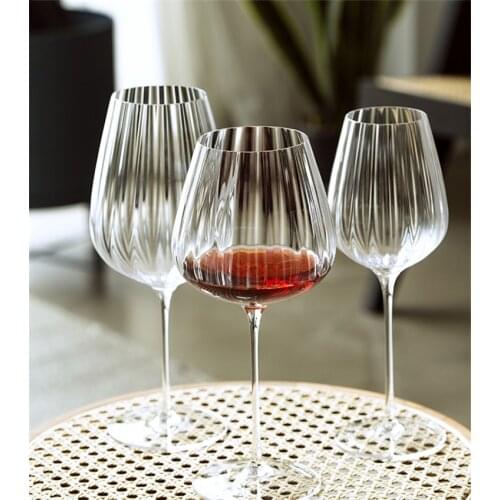 Nordic Crystal Glasses Luxury Household Goblet Creative Champagne Glass Wine Glasses Brandy glasses Romantic wedding glasses