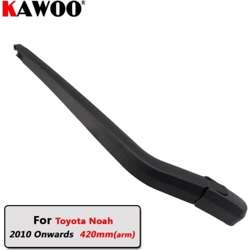 KAWOO Car Rear Wiper Blade Blades Back Window Wipers Arm For Toyota Noah Hatchback (2010 Onwards) 420mm Windscreen Blade