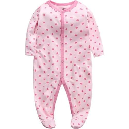 Babies Boys Long Sleeve Clothes Baby Girls Romper Newborn Toddler Infant 0-12 Months One Piece Rompers