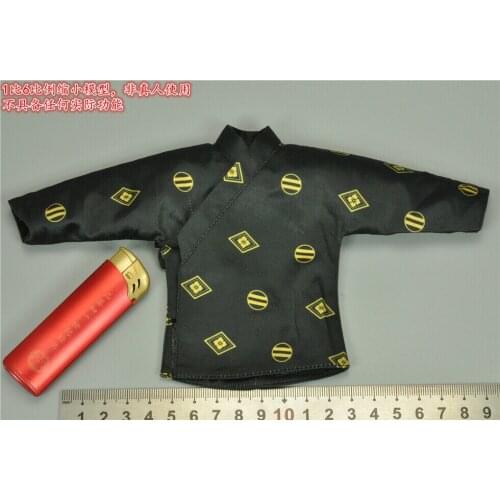 1/6 Scale SE073 Black Tops Model for 12" Action Doll