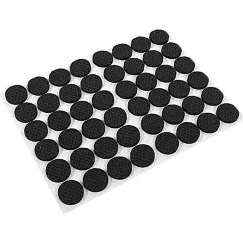 Anti Slip Furniture Pad Self Adhesive Round Non Slip Thickened Feet Floor Protectors For Desk Table Chair Sofa