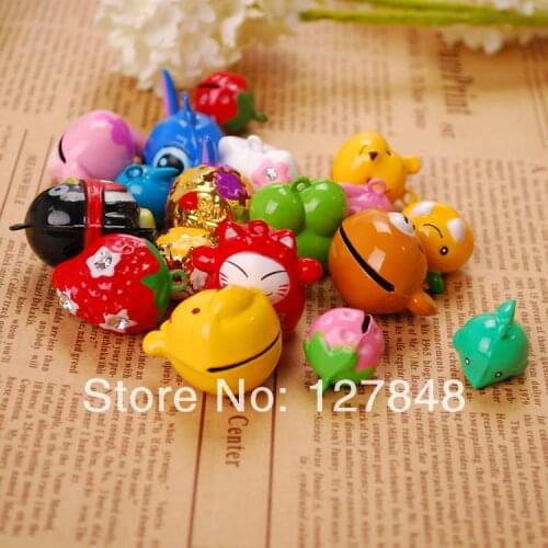 New Cartoon bell pet bells puppy bells wholesale dog bell jewelry 100pcs/lot