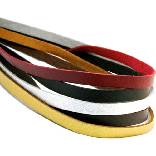 8mm 1m/lot Flat Faux Suede Korean Velvet Leather Cord string Rope Thread Lace Findings FXU004-02