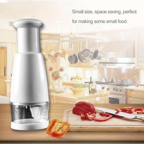 Semi-automatic Stainless Steel Kitchen Pressing Slicer Peeler Dicer Vegetable Garlic Onion Food Chopper Cutter Easy Cooking Tool
