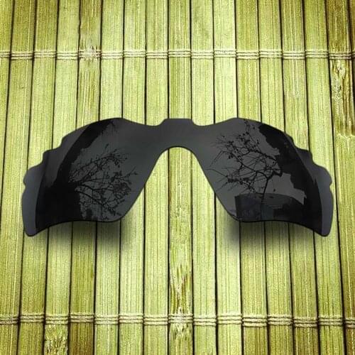 Polarized Replacement Lense For-Oakley Radar Path Vented Sunglasses Frame True Color Mirrored Coating - Black Color Available