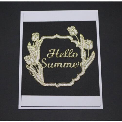 ZhuoAng Hello summei Cutting/DIY Paper Card Craft Embossing Die Cut DIY scrapbooking Die cutting machine