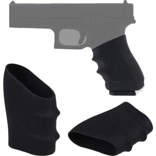 Rubber Grip Sleeve (Universal) Full Size Anti Slip Fits For Glock17 19 20 26, S&W, Sigma, SIG Sauer, Ruger, Colt, Beretta Models