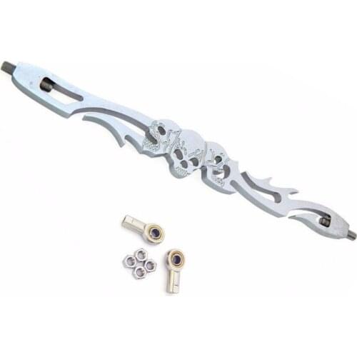 Chrome +3" Shift Linkage For Harley Tour Road King Glide Electra FLHR FLHT FXDWG