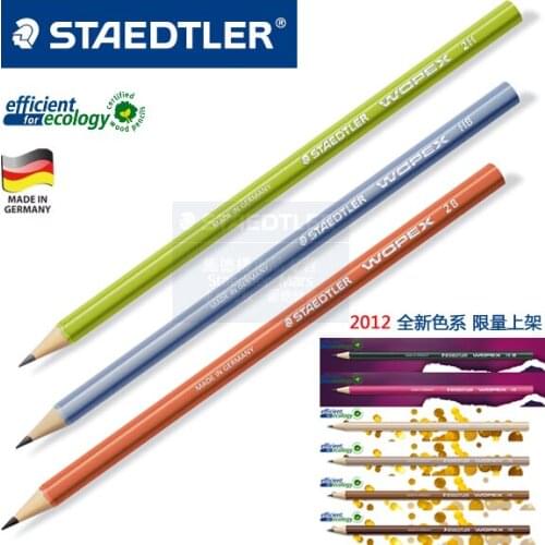 Staedtler wopex pencil eco-friendly excellent pencils 2b hb 2h 20PCS/LOT