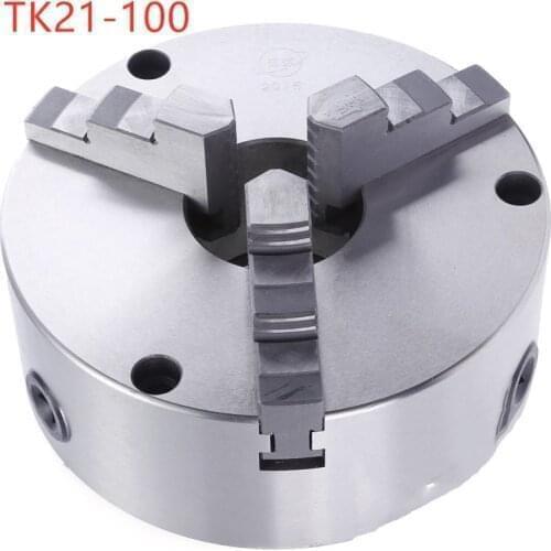 TK21-100 3-jaw self-centering chuck front perforation