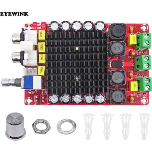 Smart Electronics Tda7498 DC 14-34V Amplifier Board Of Class D 2X100W Dual Channel Audio Stereo Amplifier Board Xh-M510