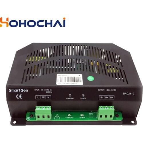 Smartgen BAC2410 Battery Charger 24V 10A Intelligent Float Charging Charger Generator Set Parts