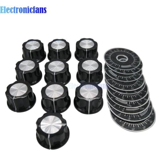 10pcs/lot MF-A03 6MM Potentiometer knob switch hat RV24YN20S RV30YN20S WX112 WX050 WTH118 WH118 WX111 WX030 WX110 WX010