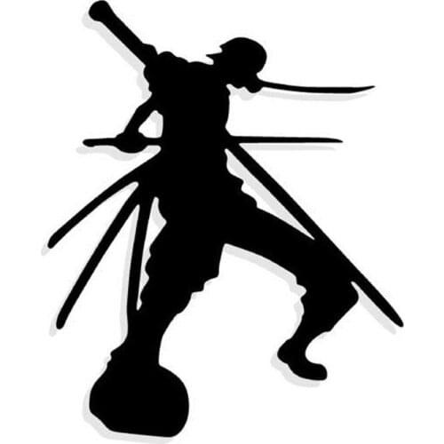 14cm*12cm Cartoon Heroic Sauron Car Sticker PVC Personality Fencing Waterproof Sunscreen Decal Customizable Colors