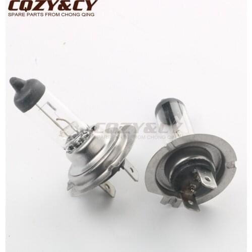 2PC Bulb H7 12V 55W White for 50cc 100cc 125cc 150cc 200cc 2T 4T Motorcycle Scooter Kart ATV