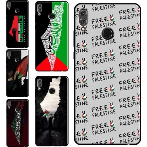 Free Palestine Map Arabic Case For Huawei Honor 10 Lite 10X 8X 9X 6A 8A 9A 7S 8S 7C 7A 4C 6C 20 Pro 10i Cover Shell