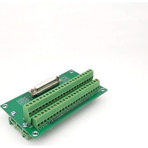 D-SUB DB44 Female Header Breakout Board, Terminal Block, Connector