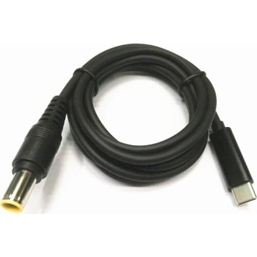 USB 3.1 Type C Male to DC 7.9 5.4mm male Emulator Trigger Cable for Lenovo Laptop