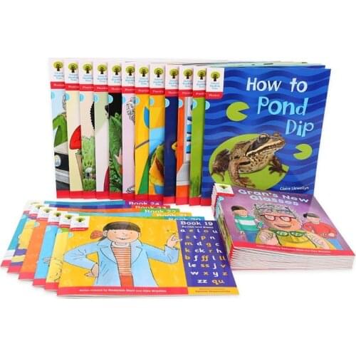 30 books/set Oxford reading tree level 4 picture book baby kids learning English children early education toy natural phonics