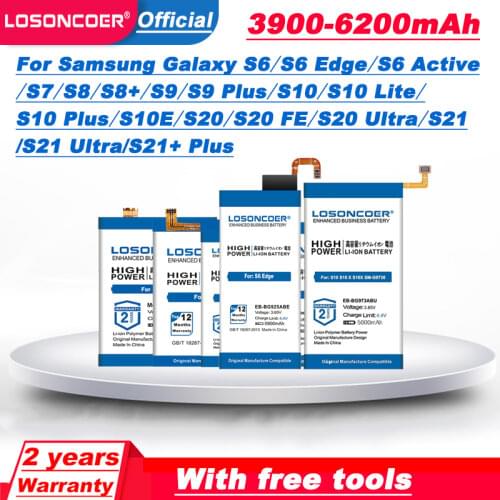 LOSONCOER Samsung Galaxy S10 Plus Batteries
