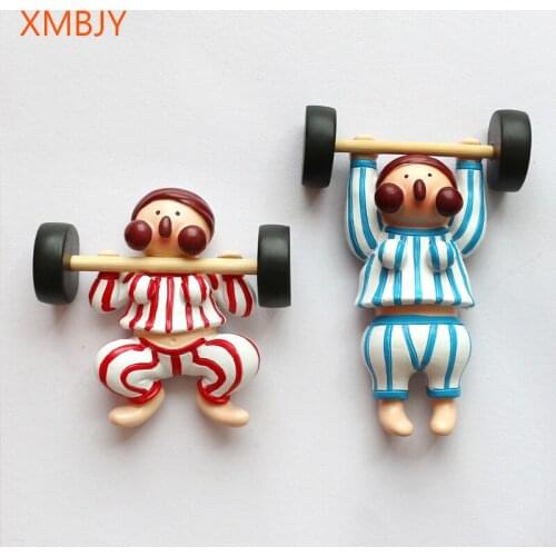 Personality creative refrigerator magnetic paste cartoon lovely magnet magnet 3d decoration magnetic paste home decoration gifts