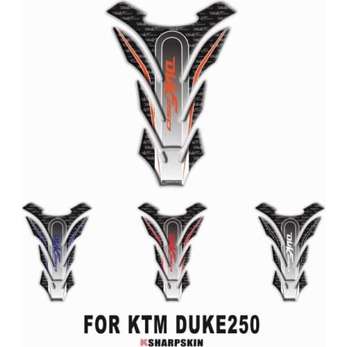 New motorcycle 3D three-dimensional fish bone stickers decorative personality decal fuel tank sticker for KTM DUKE250