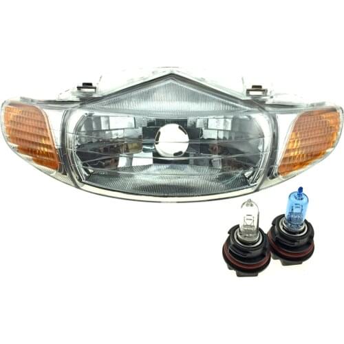 For HONDA DIO Z4 AF54-56 ZX AF35 New Model Motorcycle scooter headlight assembly front light assembly light blub PH11 12V40/40W