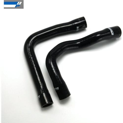 Silicone Radiator Coolant Hose black For 92 93 94 95 96 97 98 99 00 BMW 318 E36