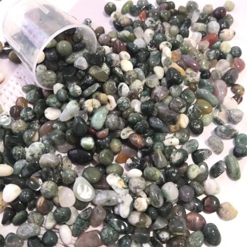100g 7mm-10mm Aquatic Plants Agate Gravel Natural And Mineral Stones Reiki Meditation Witchcraft Supplies Aquarium Decorations