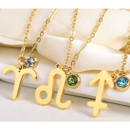 Женские кулоны знаки зодиака XU LIU FEI China At AliExpress