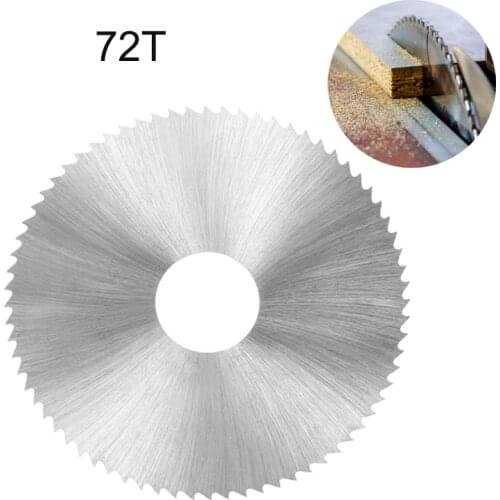Uxcell New Hot 1pcs 63mm Circular HSS Saw Blade 72 Tooth 0.5/0.6/0.8/1/1.2/1.5/2/3mm Thick Cutting Wheel w 16mm Arbor