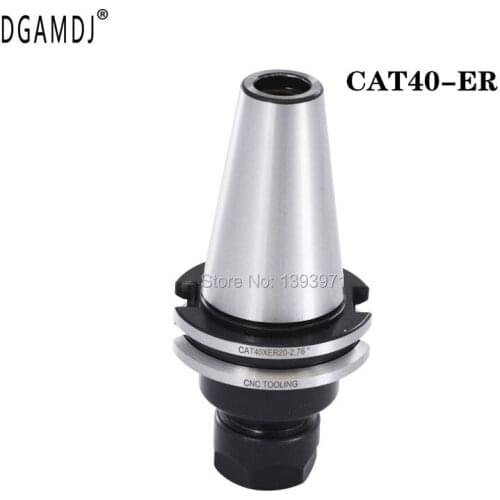 1pcs CAT 40 -ER16 ER20 ER25 ER32 CAT40 70L 100Ltoolholder collet chuck for CNC milling lathe tool