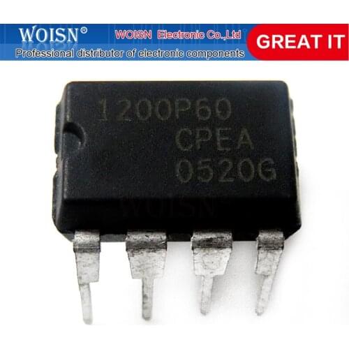 10PCS NCP1200P60 1200P60 DIP8 DIP new original In Stock