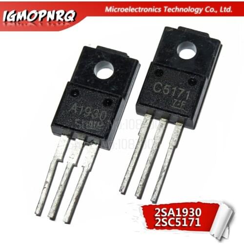 10pcs 2SC5171 2SA1930 C5171 A1930 Each 5pcs audio have a fever the tube 100% new original quality assurance
