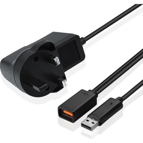 EU Or US Plug AC Adapter Replacement Charger USB Home Wall Charging Power Supply for Microsoft XBox360 Kinect Sensor 100V-240V