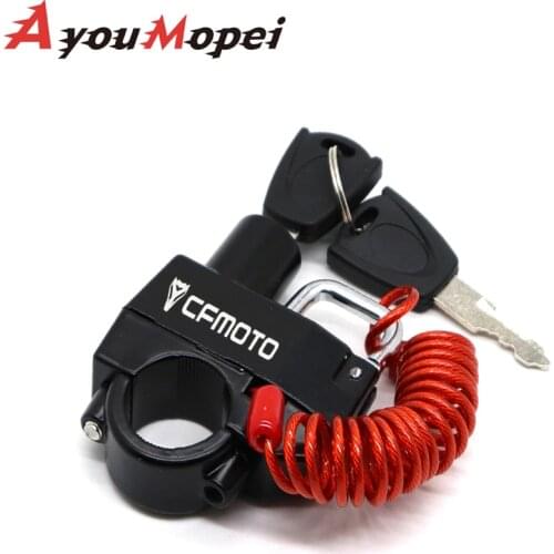 Motorcycle Accessories Anti-theft Helmet Lock Security For CFMOTO 150NK 250NK 400NK 650NK NK 150 250 400 650