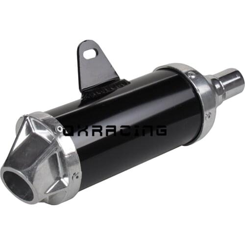 Aluminum Exhaust Muffler pipe For BBR Style Chinese KAYO BSE Apollo Pit Bike Dirt Bike 110cc 125cc