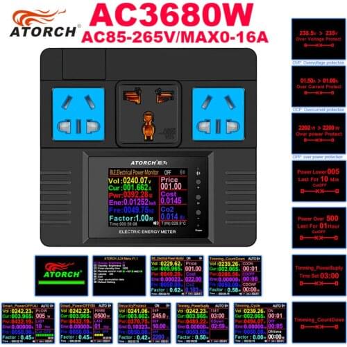 Измерители мощности ATORCH China At AliExpress