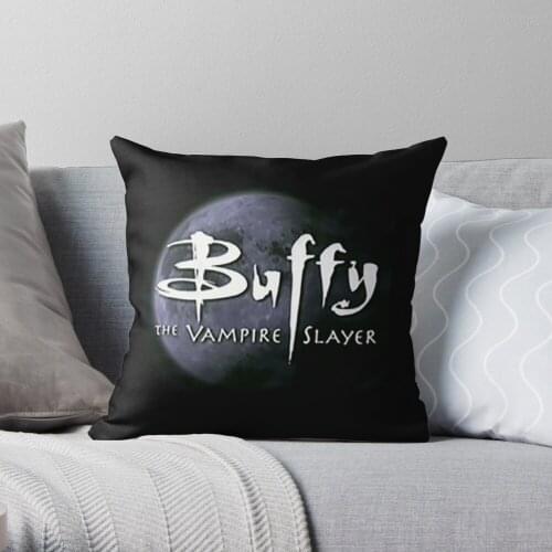 Buffy Throw Pillow Cushion Cover Polyester throw pillows case on sofa home living room car seat decor 45x45cm
