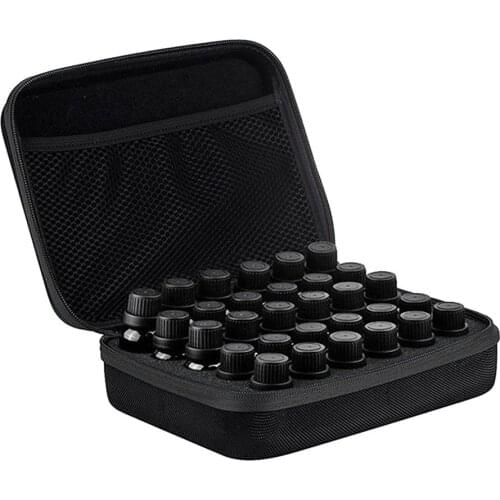 Portable 10/15ml Essential Oil Holder Case Travel Storage Bag for 30 Bottles Bottles Essential Oil Perfume Oil Essential Oil Box