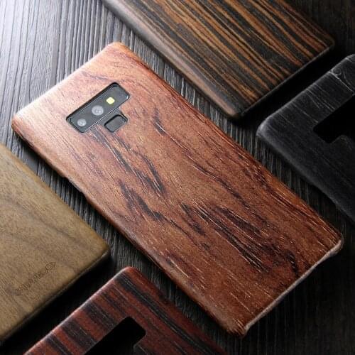 Walnut Enony Wood Rosewood MAHOGANY Wooden Back Case Cover For Samsung Galaxy S21 S8+ S10+ Note20 S20 Ultra Note 9 Note 10+ Lite