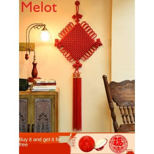 Chinese Knot Pendant Living Room Exorcise Evil Spirits and Keep House Safe Safe Festival Entrance Lucky New Year Decoration