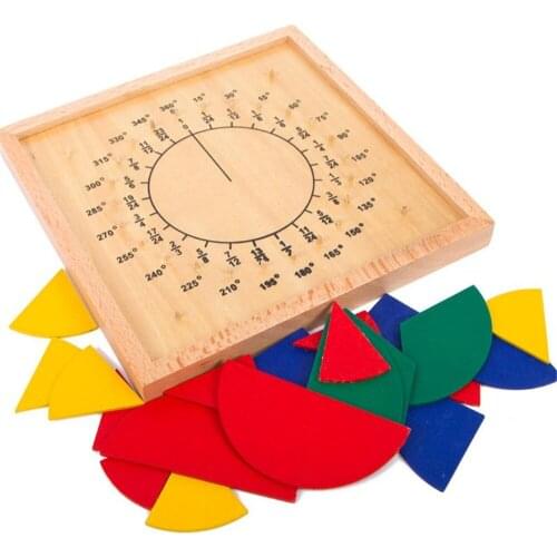 Fraction Circle Maths Learning Aids Mathematics Teaching tools Learning Resource